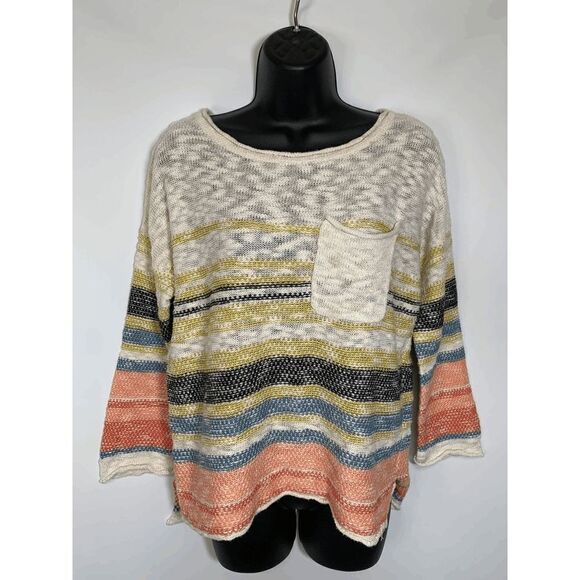 Ripcurl 3/4 Sleeve Knit Sweater - Picture 1 of 7